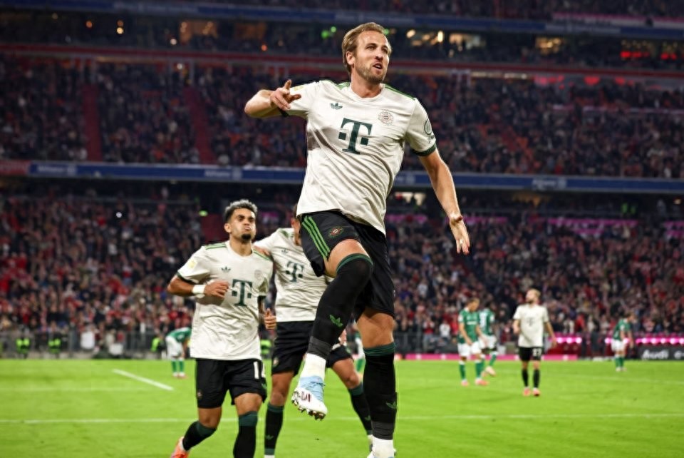 凯恩替补建功!无解贴地斩,时速128公里,德甲已造98球