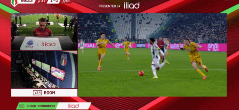 第68分钟，马泰奥-帕尔马犯规送点，洛卡特利操刀点射命中，尤文2-0