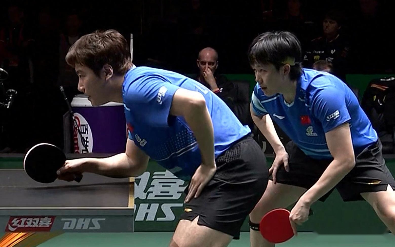 低开高走!王楚钦/梁靖崑2-1逆转杜达/邱党!助国乒8-4战胜德国!