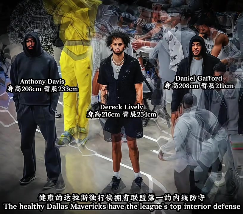 健康的独行侠这内线哪个队顶得住