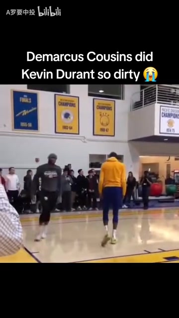 宇宙勇到底有多恐怖考辛斯单挑扣翻杜兰特KD躺在地上笑