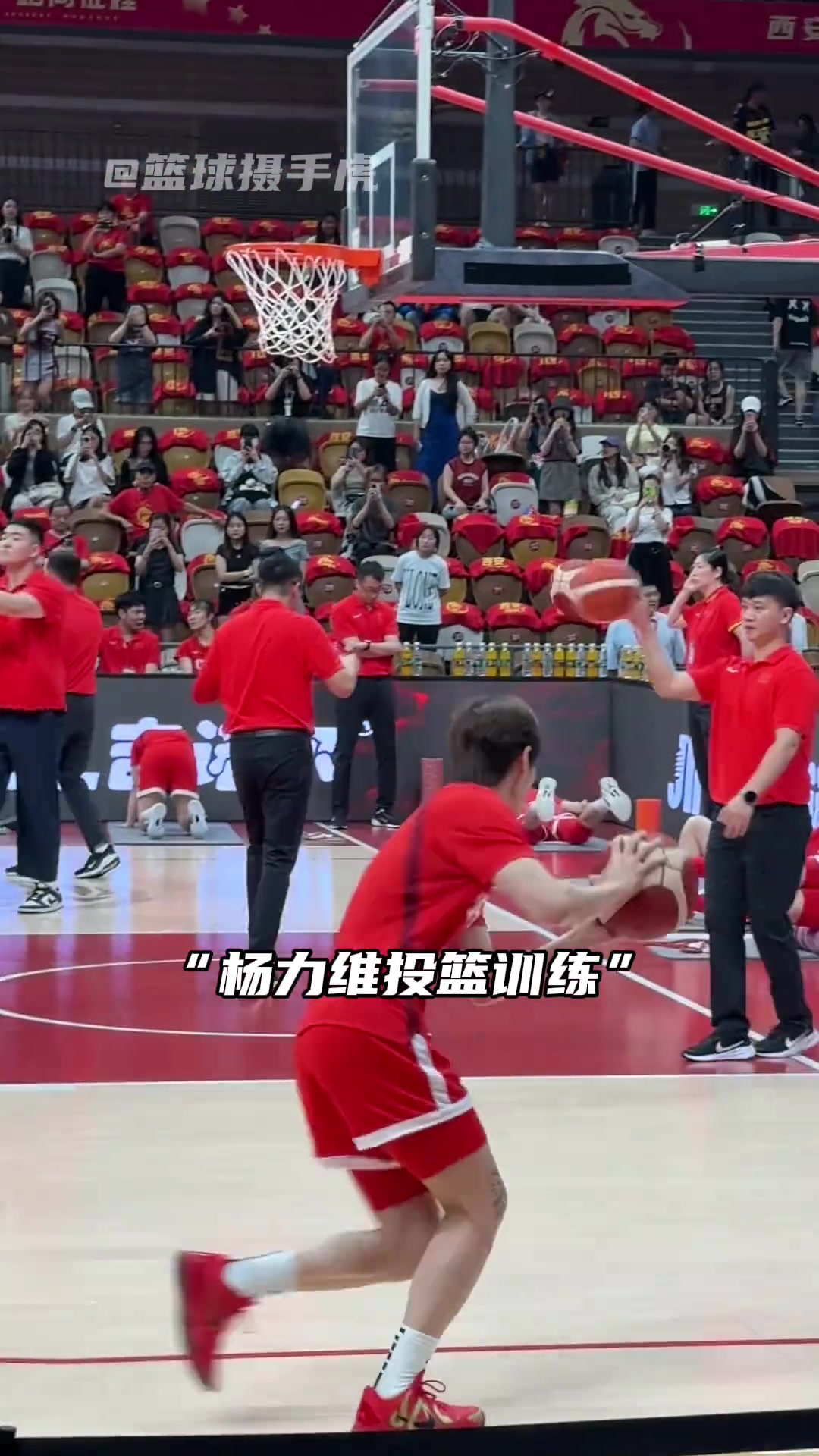 中国女篮迎战日本女篮