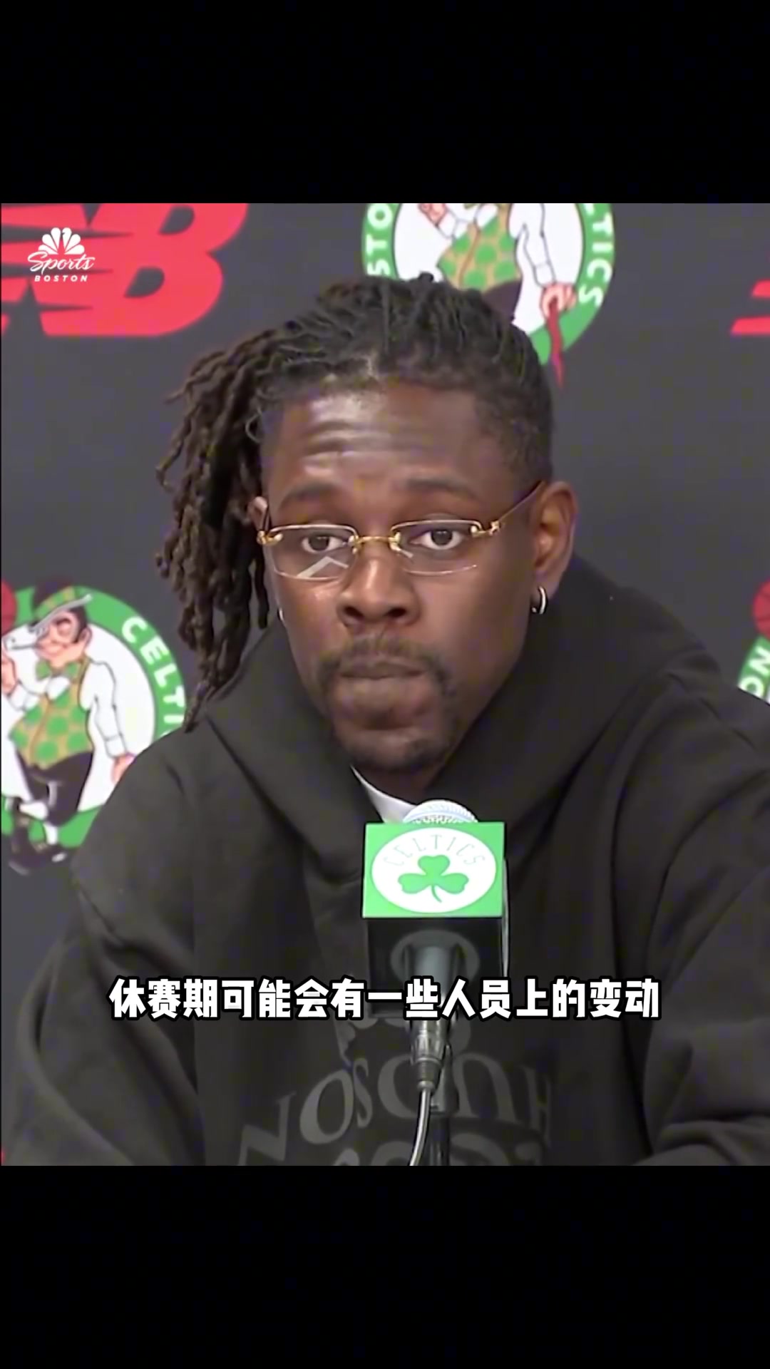 还是走了绿军被淘汰之后 霍勒迪采访我希望下赛季还能留队