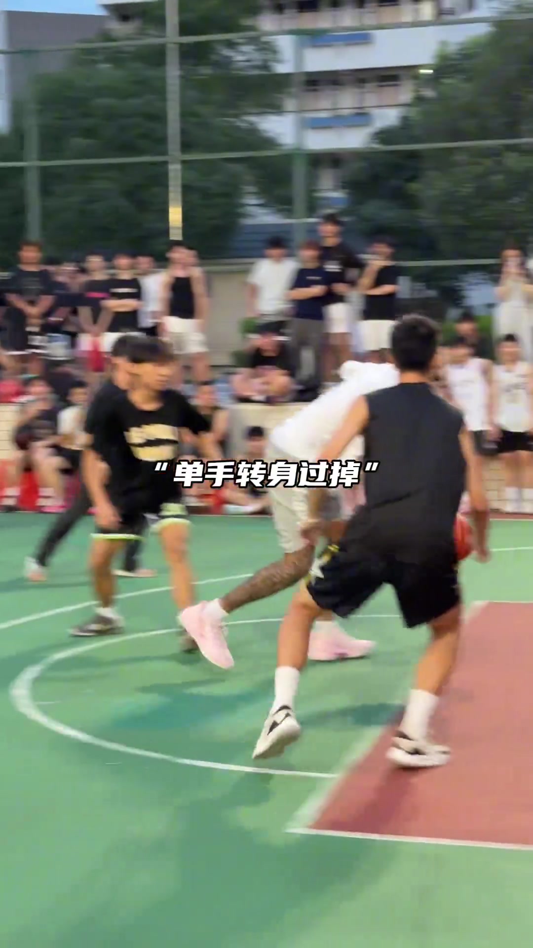 独臂杜兰特打野球场砍瓜切菜他有机会进入NBA吗