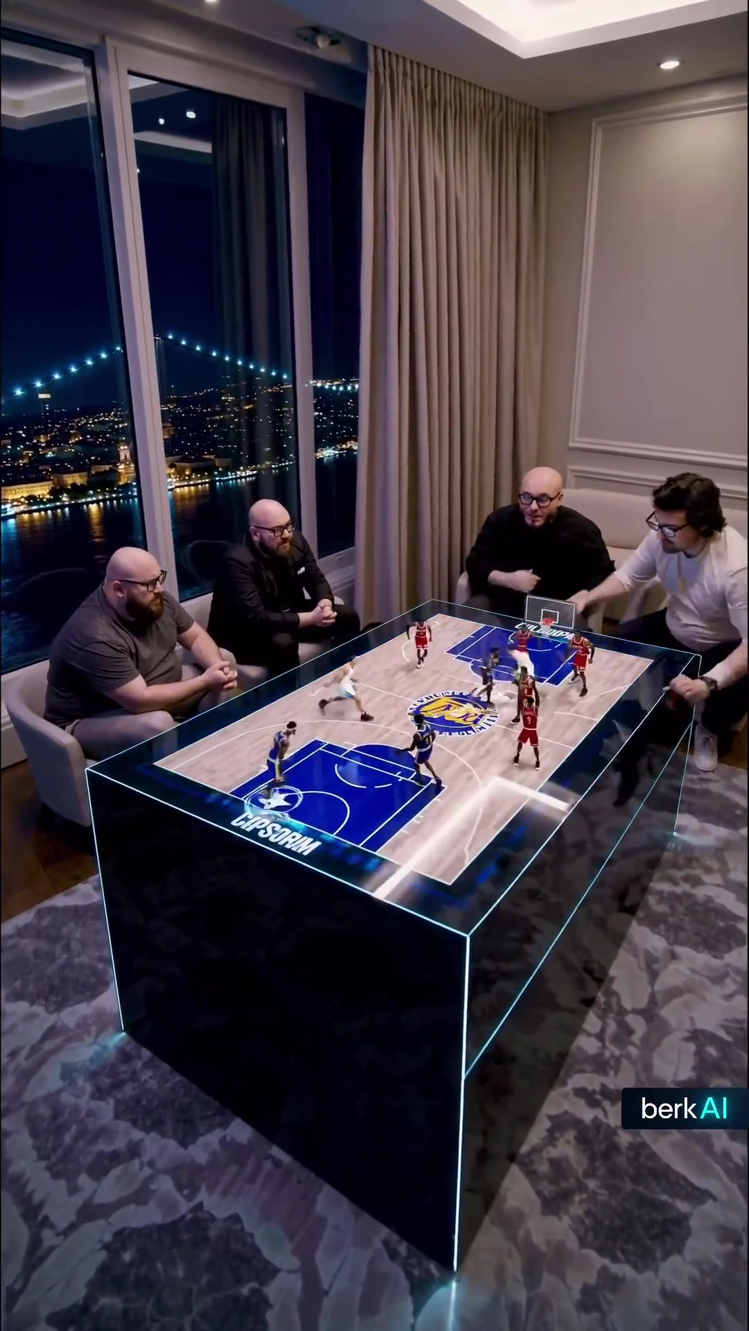 以后我们居家看球是不是就这样