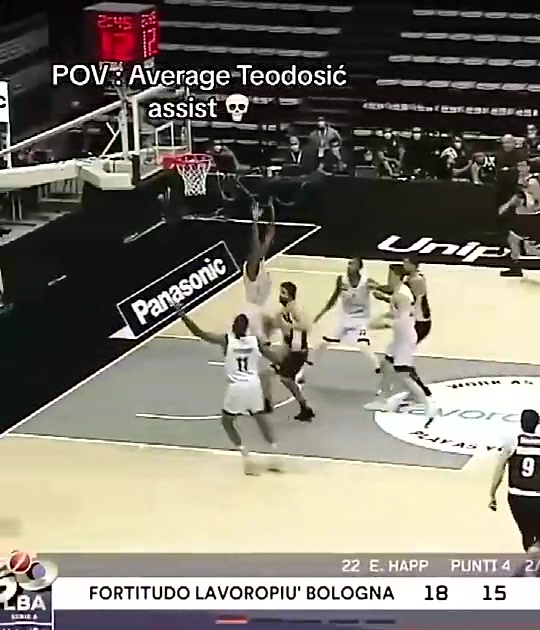 单论传球的骚气程度特奥多西奇真的一点也不输东契奇