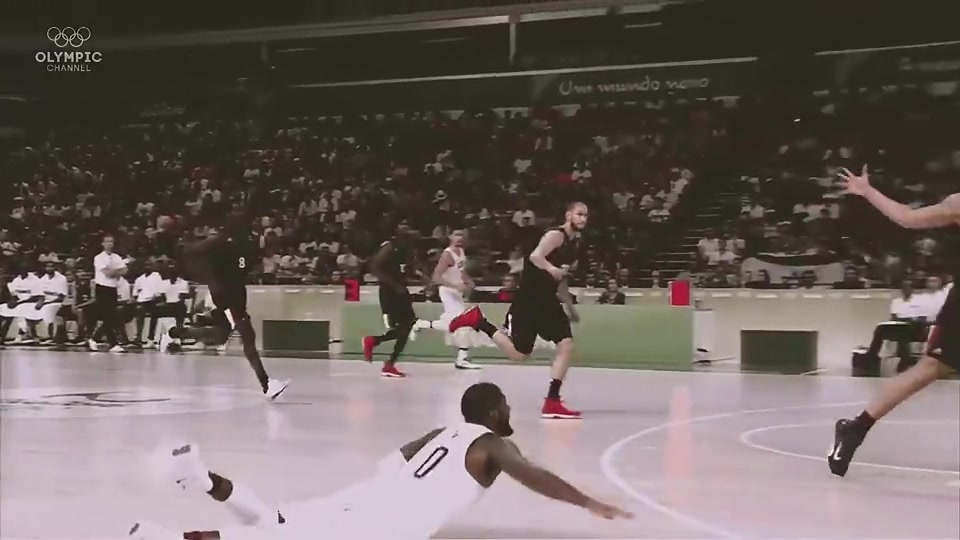 那时候就这么默契国际赛场上的711欧文倒地给杜兰特送空接