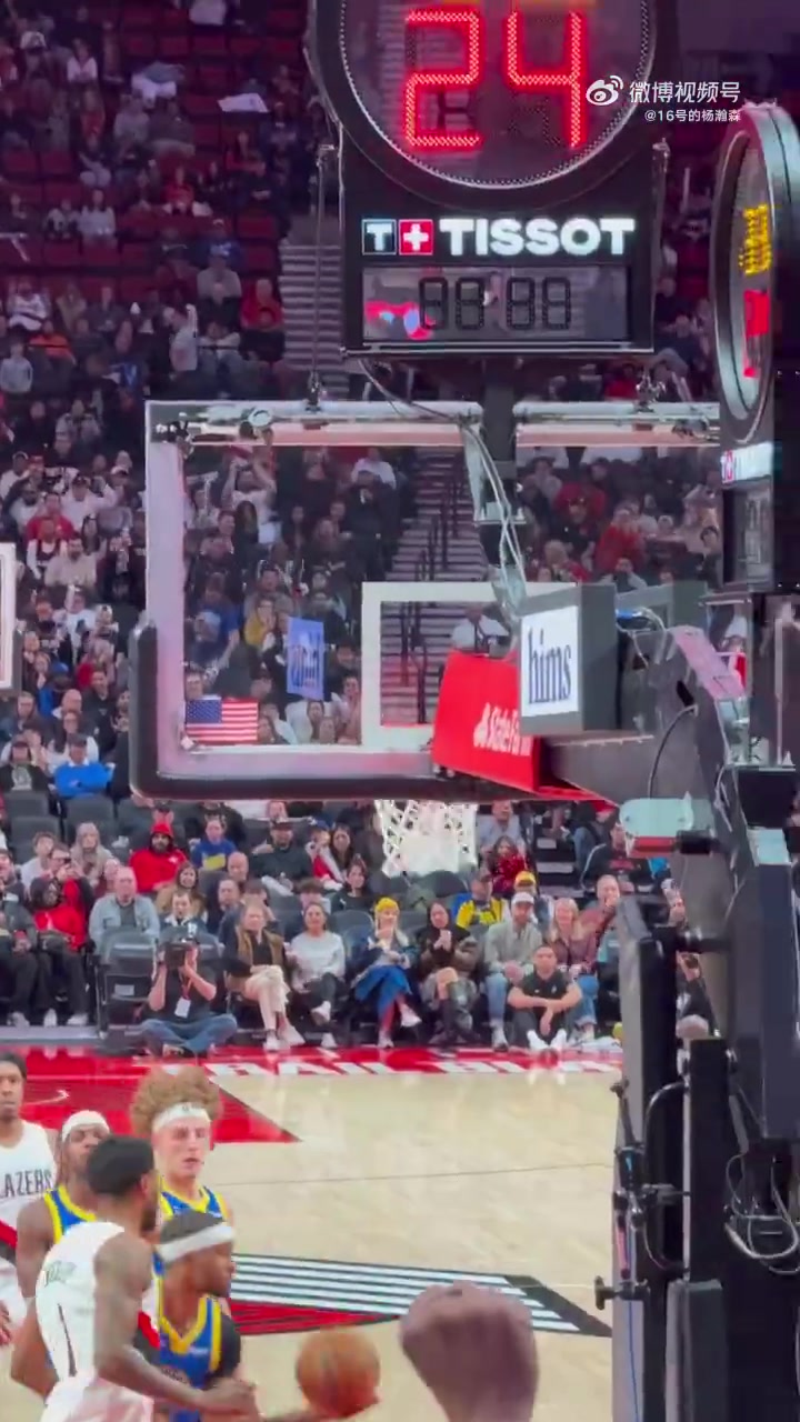 底线视角看杨瀚森这几个进球这传球假动作把对手晃得结结实实的