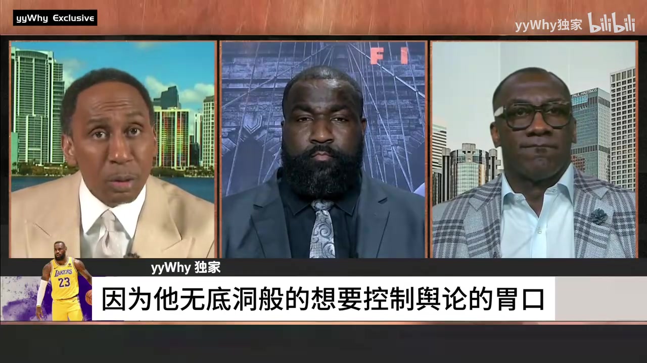 A史密斯我没见过任何一个体育明星像詹姆斯一样控制舆论