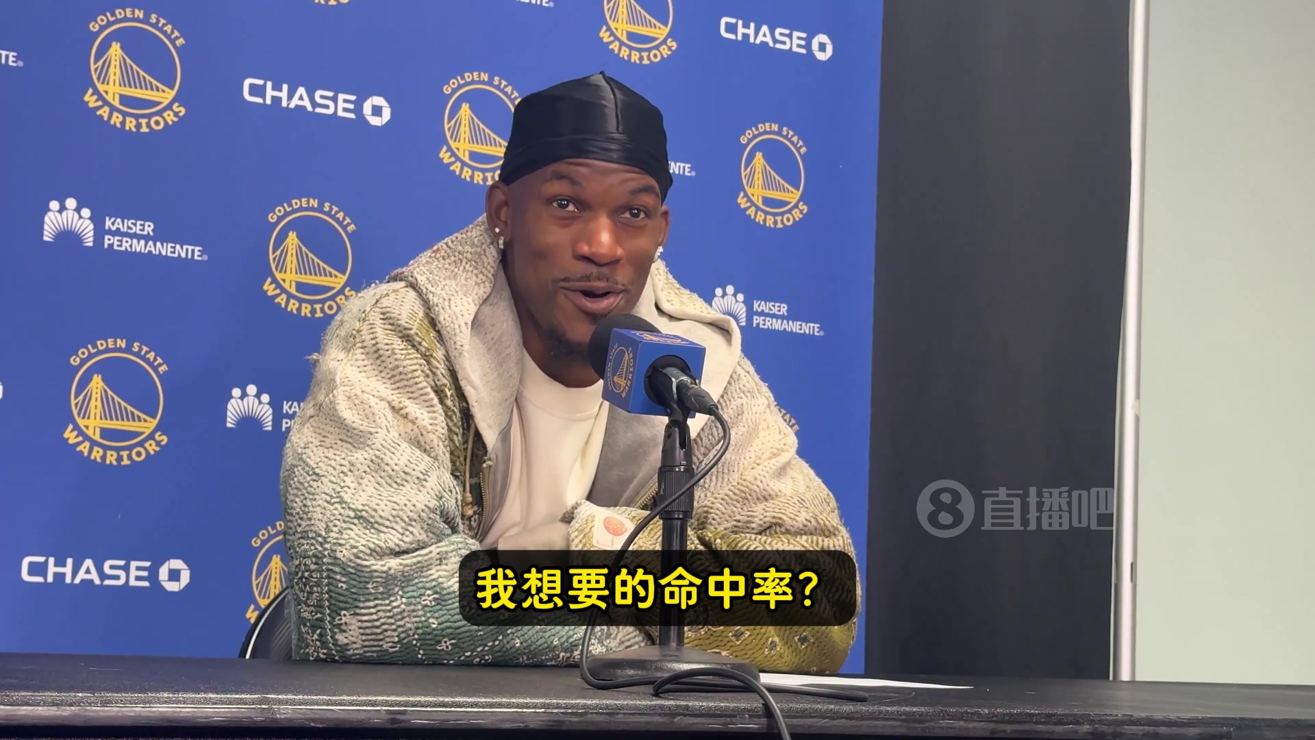 记者都笑了巴特勒我和追梦打赌我本赛季罚球命中率能超库里