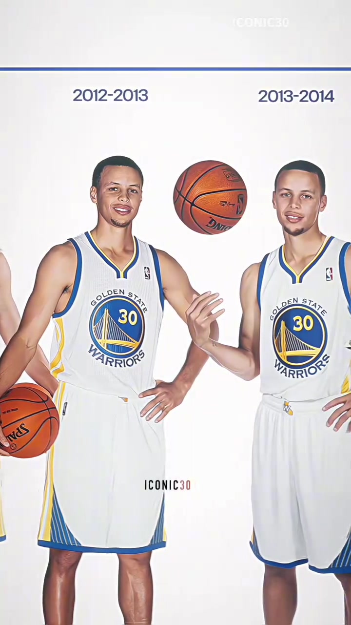 从被低估到追逐伟大库里每一年定妆照合集珍惜每一场比赛吧