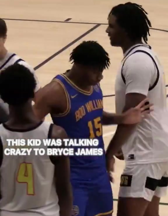 布莱斯也有股狠劲啊这记残暴大帽有没点老詹的风范