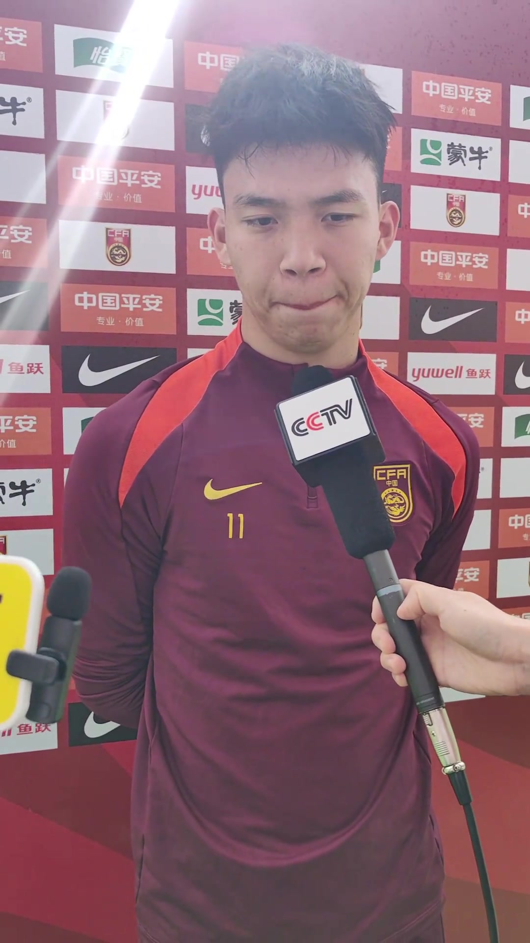 记者说印象里王钰栋不擅长传中王钰栋那你印象错了我全能