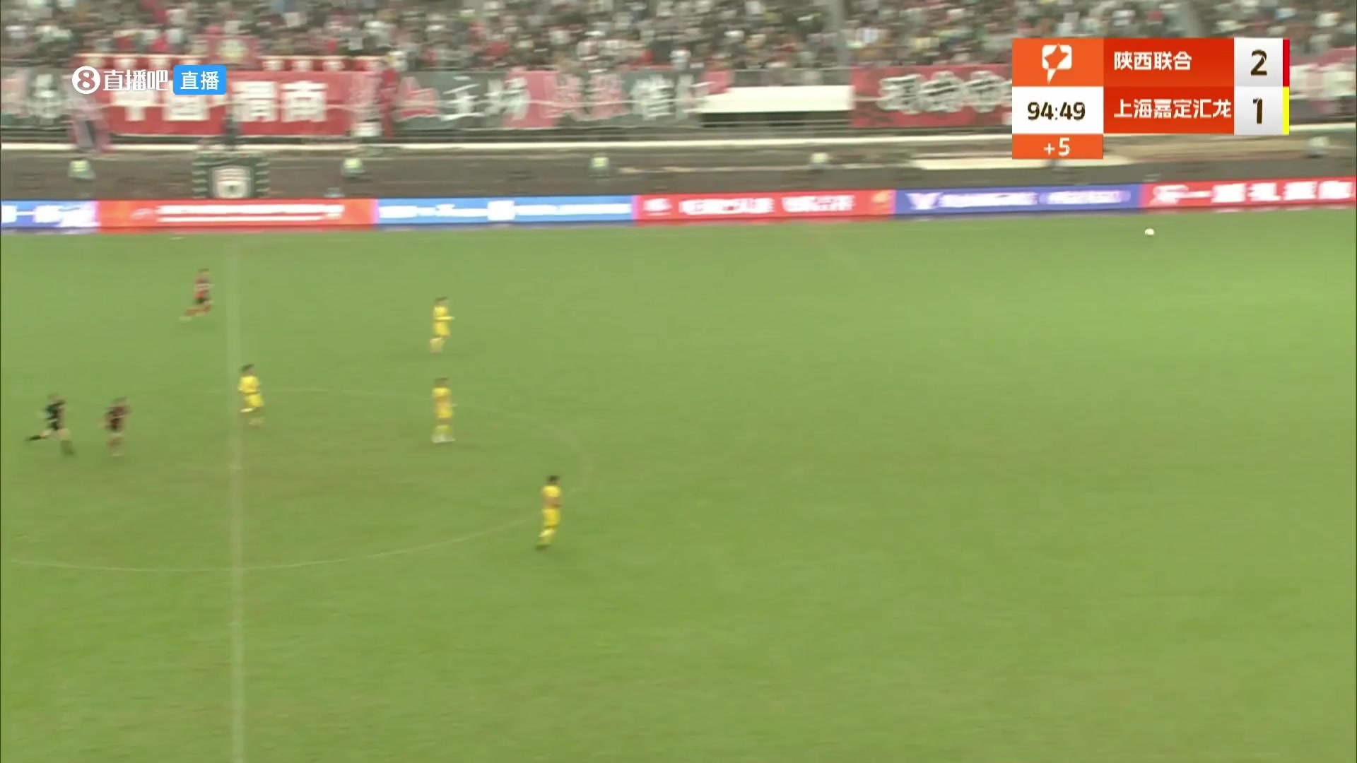 中甲赛场陕西队外援打出贝克汉姆式吊射