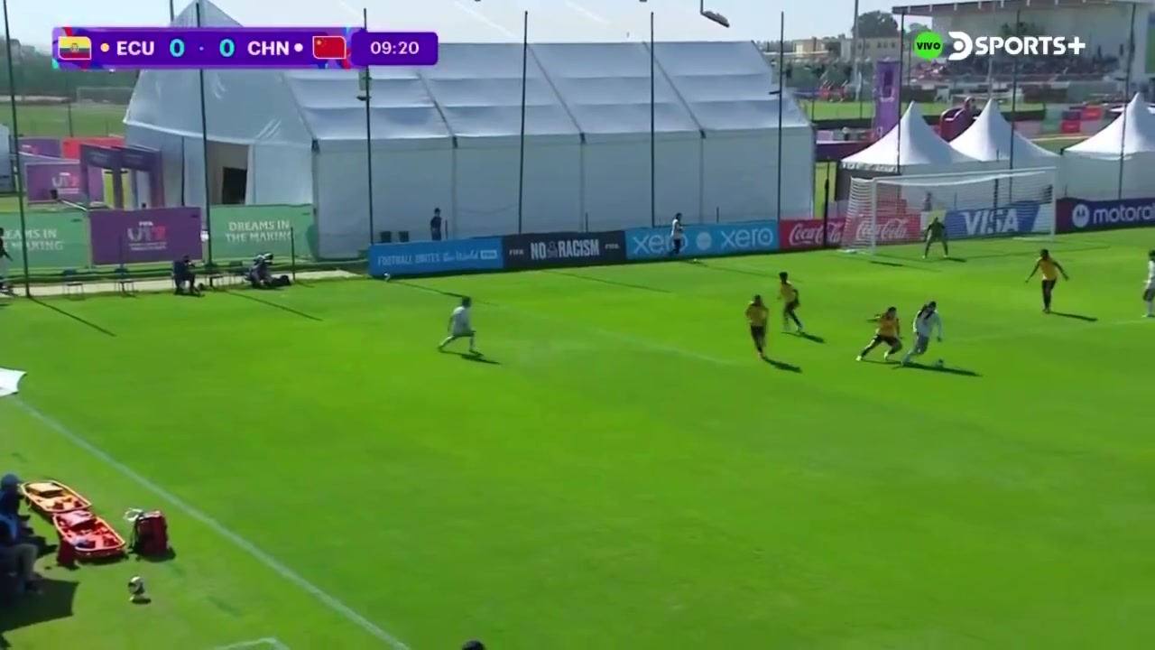 让厄瓜多尔解说惊呼大叫周欣怡超级世界波破门U17中国女足1-0