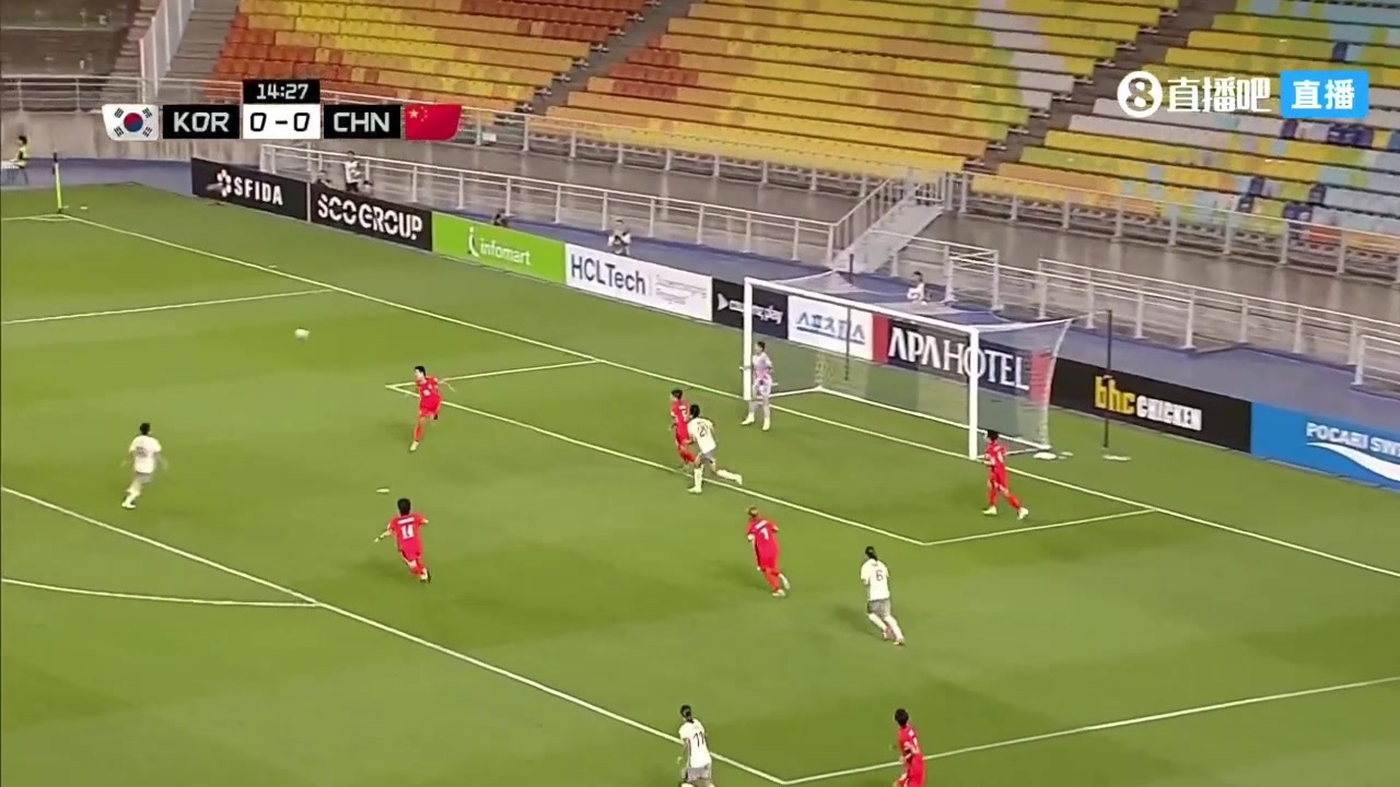 平地起惊雷姚伟世界波破门中国女足1-0领先韩国