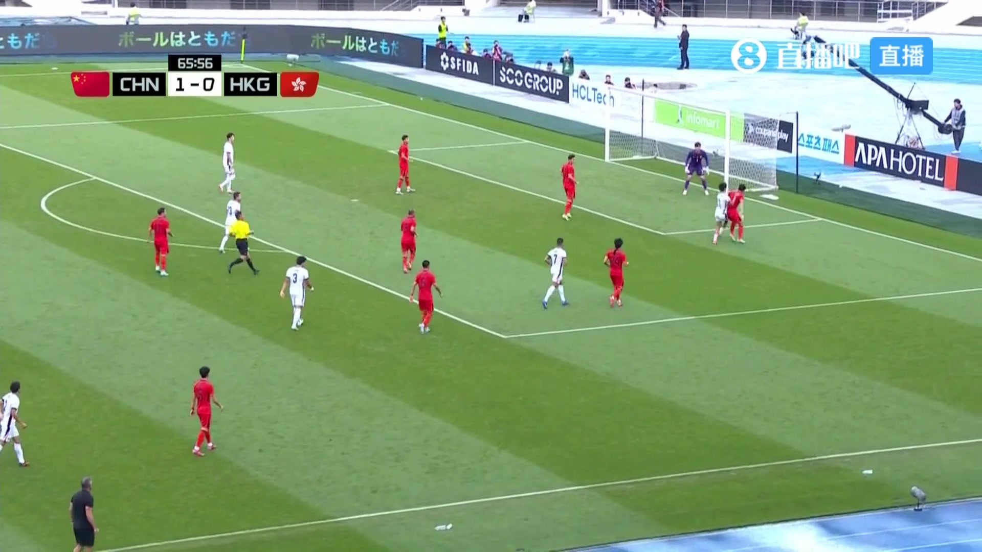 颜骏凌这球不出击朱辰杰被气坏杨晨一直在喊守门员守门员