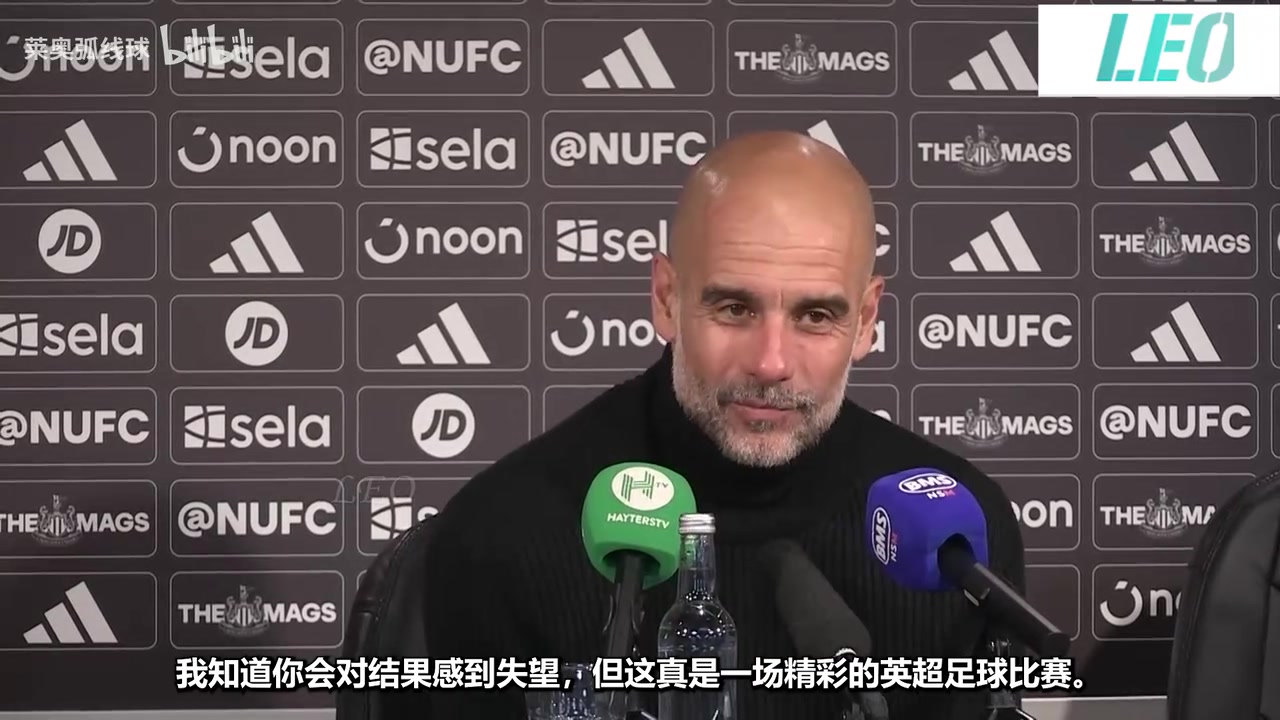 瓜迪奥拉这绝对是英超最佳宣传片我不是裁判别问我谢谢