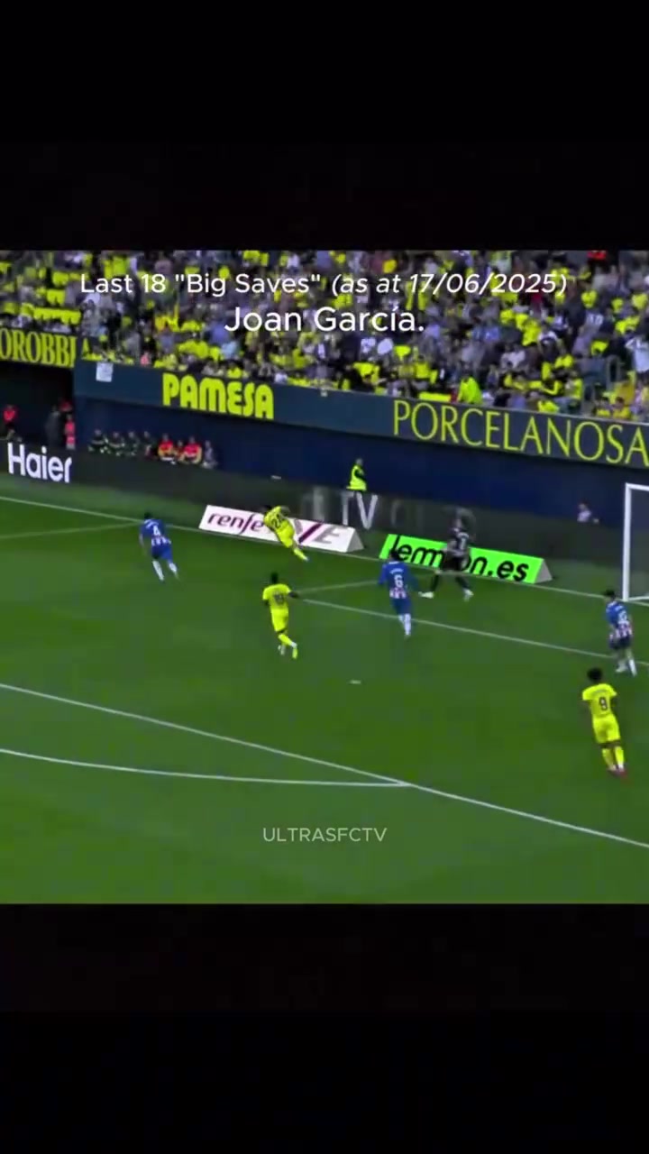 反应力顶级巴萨新门将霍安加西亚近18次关键扑救