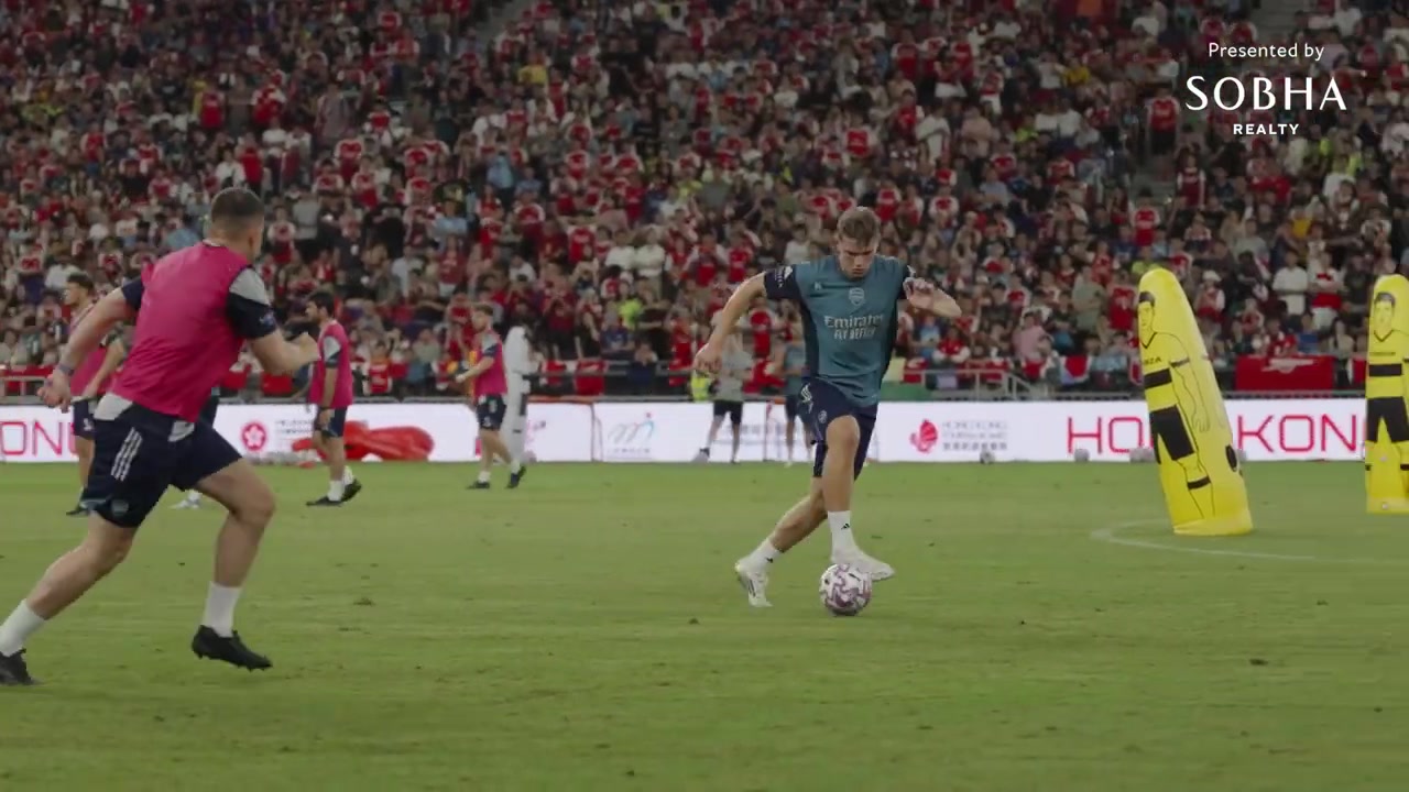 看看表现如何约克雷斯加盟阿森纳的首场训练赛