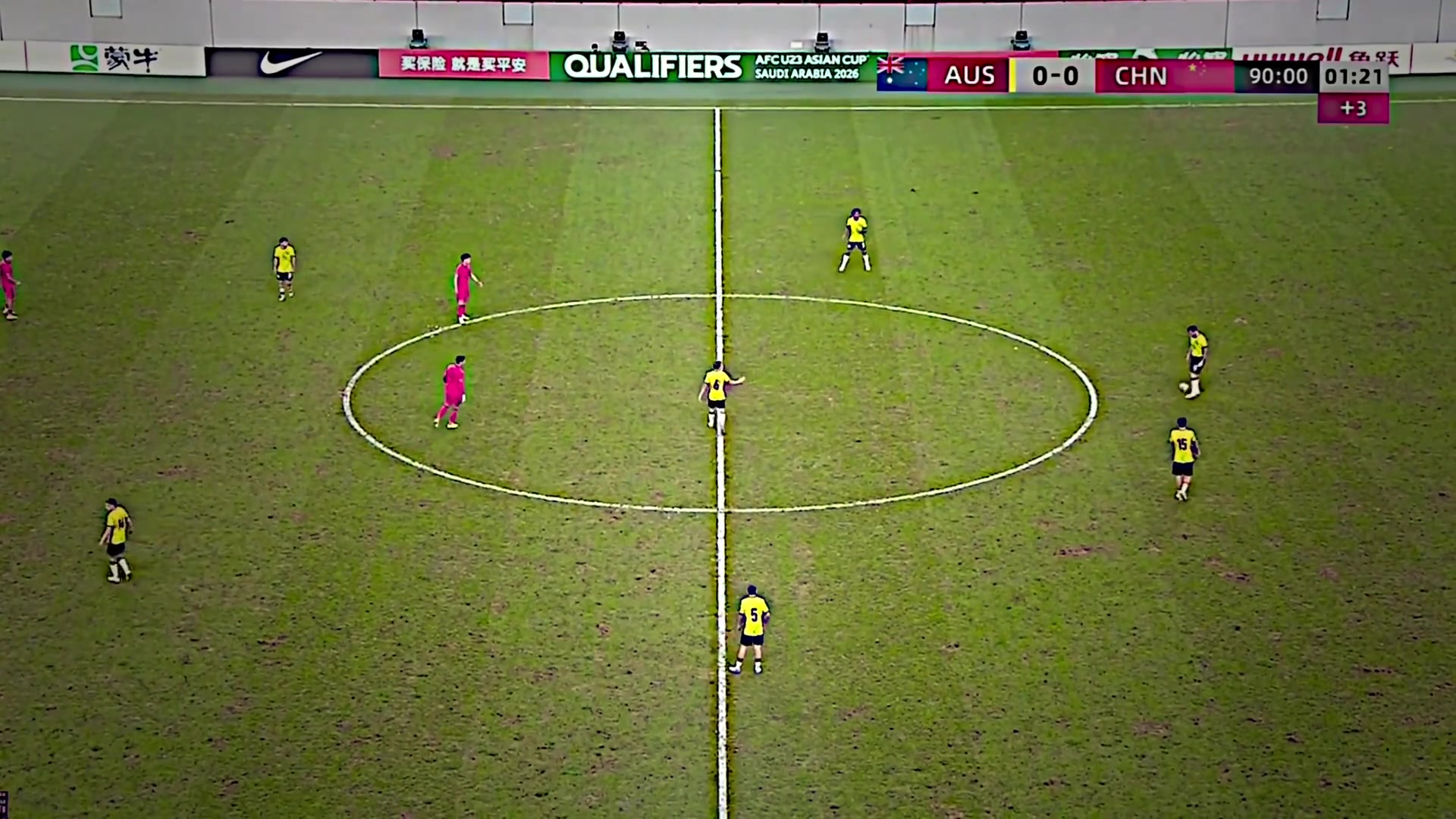 印度球迷看了U23国足vs澳大利亚这画面气得想举报