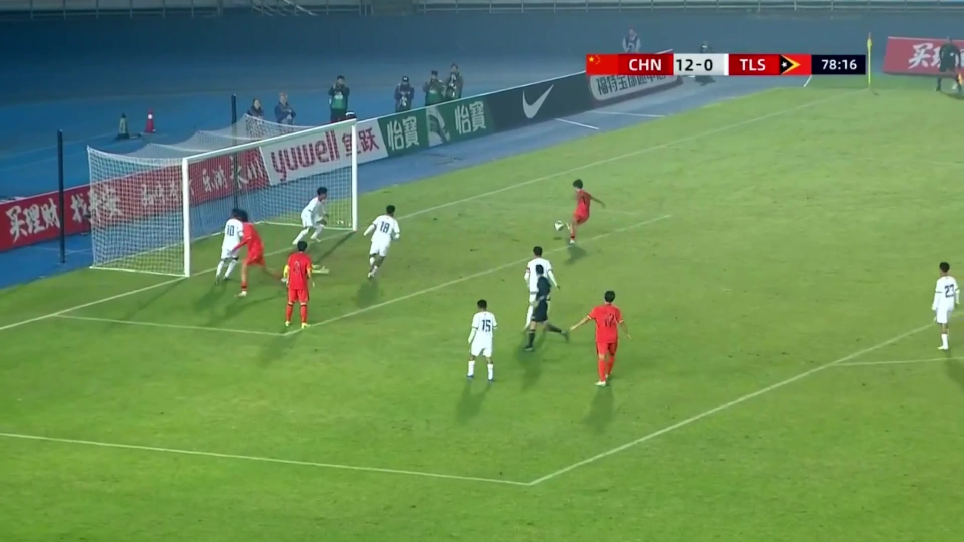 围攻帅惟浩补射上演帽子戏法