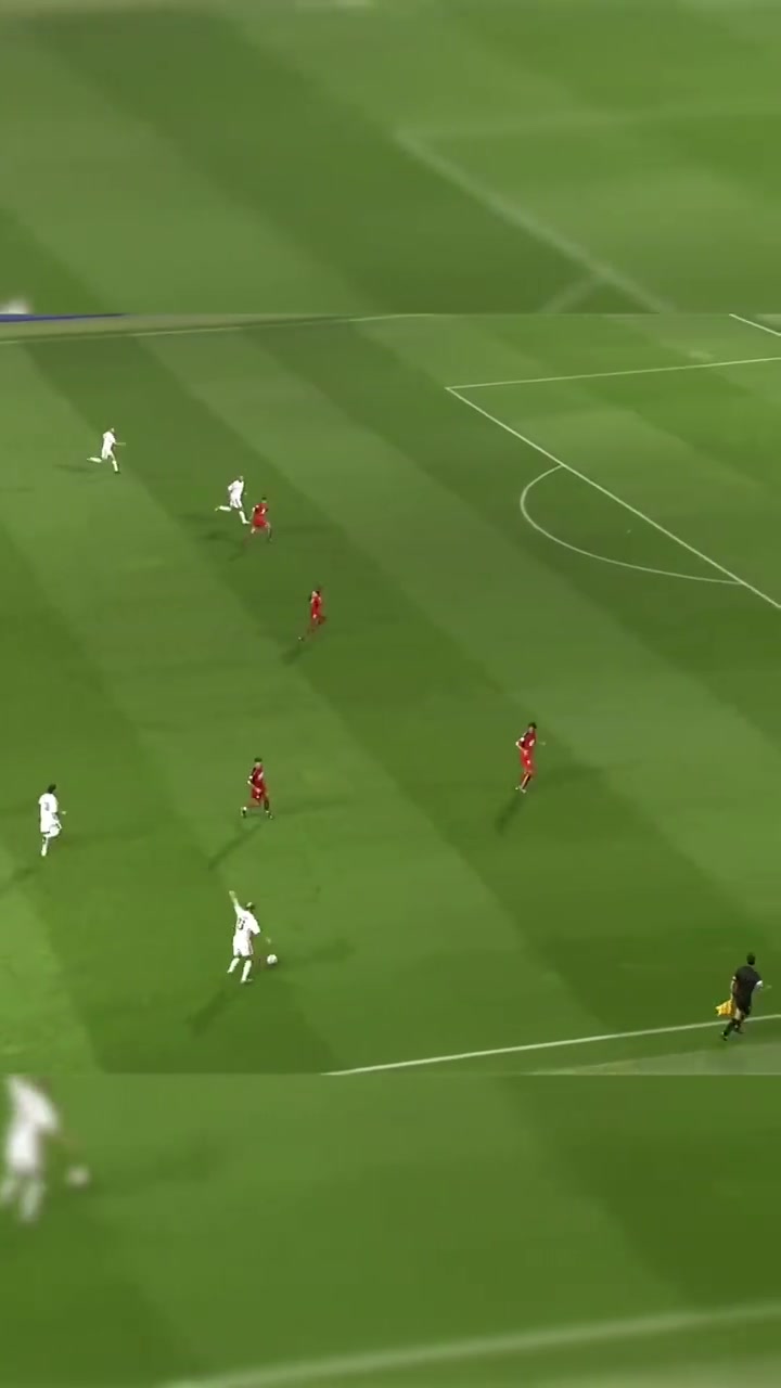 一个敢举手一个能传到皇马大师之间没有不可能只有想不到