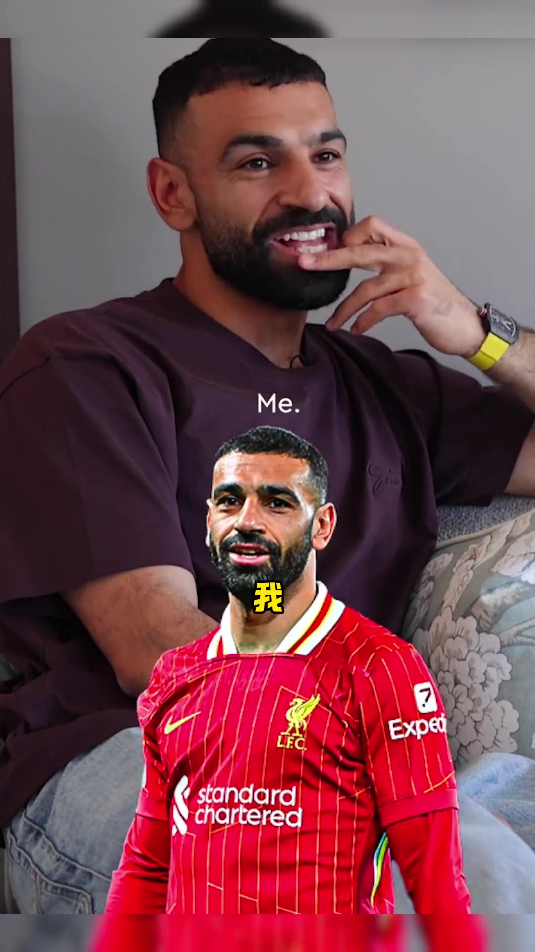 萨拉赫快问快答我是非洲史上最佳最想和杰拉德亨利一起踢球